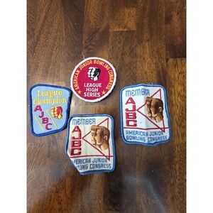Vintage Bowling Patches
